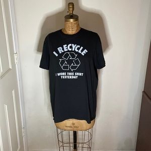 “I wore this shirt yesterday”